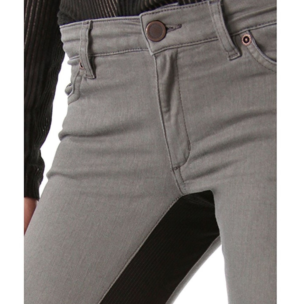 Superfine | Dark Grey Skinny Jeans | 27